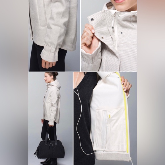 Lululemon Studio Softshell - size M/L - neutral softshell jacket versatile coat - Picture 2 of 16